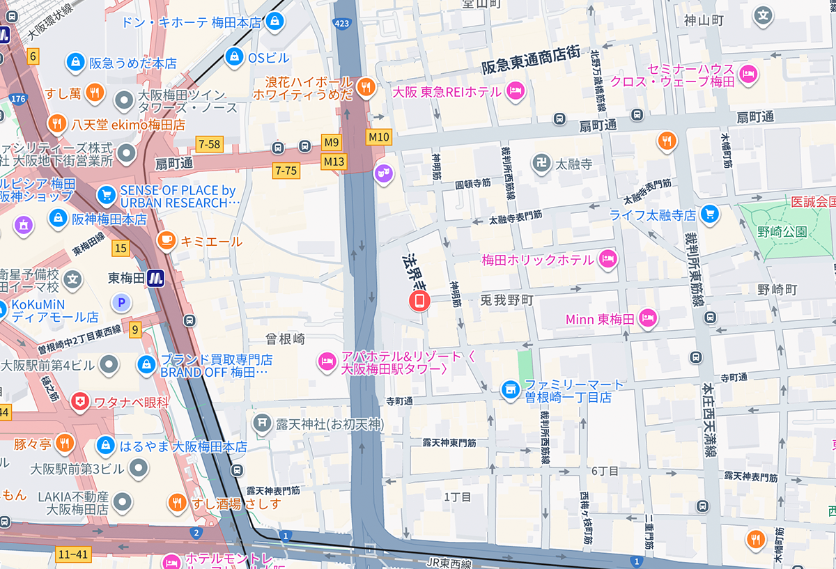 アクセスマップ
